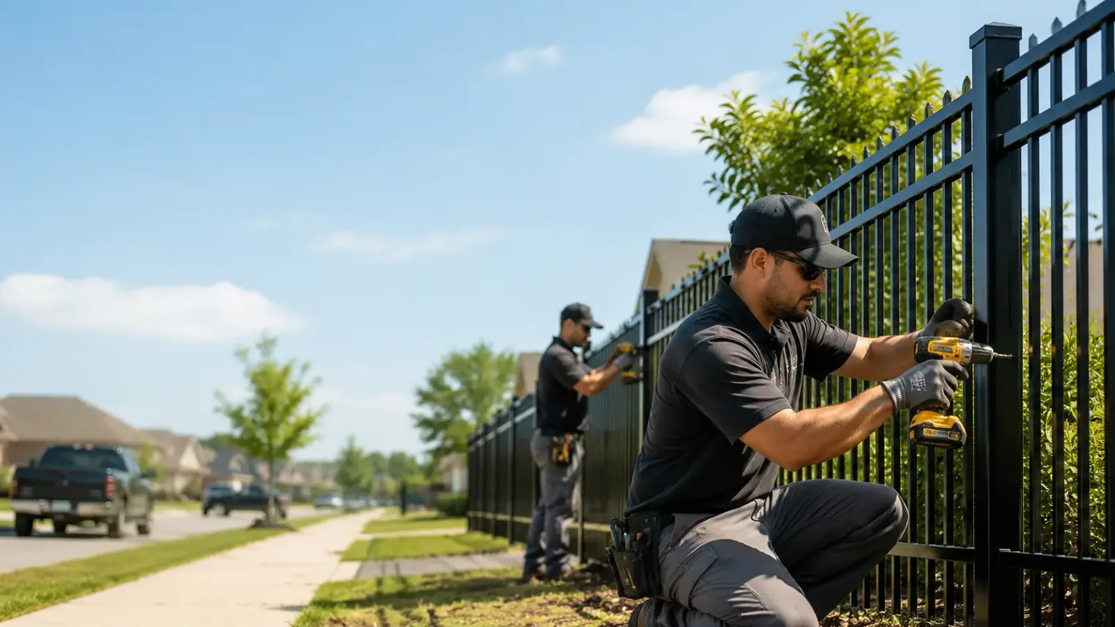 Metal Fence Installation in Etna, OH